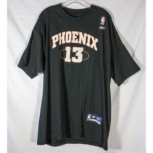 Phoenix Suns Basketball Steve Nash 13 Black T-Shirt Official NBA Team Apparel XL